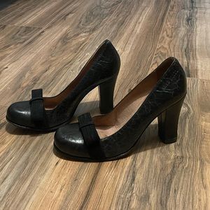 Miss Sixty Black Ribbon Heels
